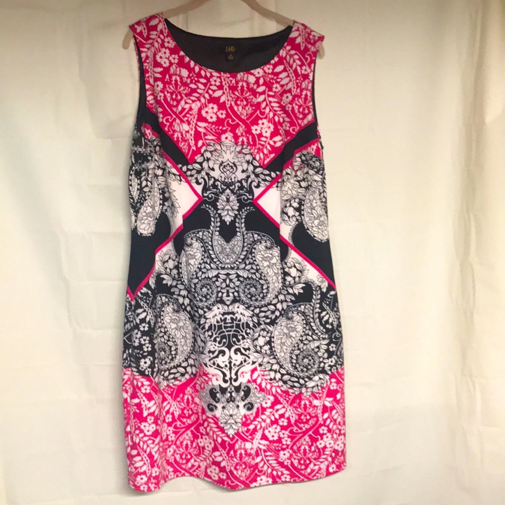 I Le New York Floral Sheath Dress